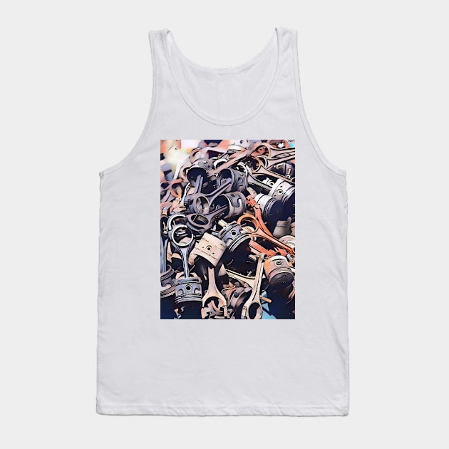 cemetery Tank Top by YkvlzCool